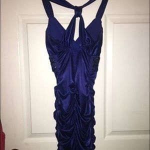 Blue Homecoming Dress
